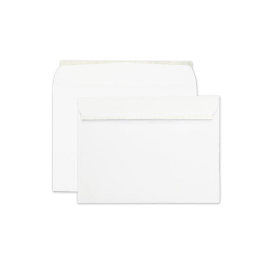 Quality Park Open-Side Booklet Envelope, #10 1/2, Cheese Blade Flap, Redi-Strip Adhesive Closure, 9 x 12, White, 100/Box (44580)