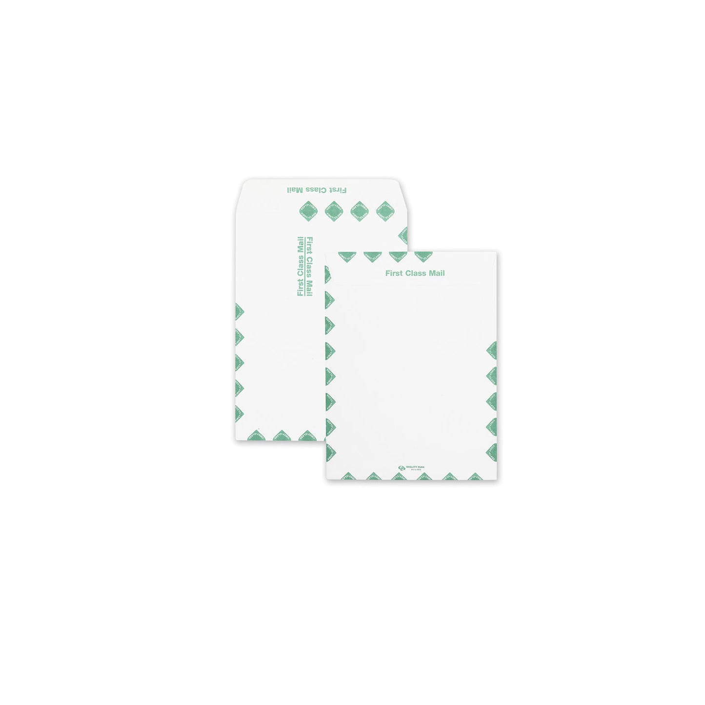 Quality Park Redi-Seal Catalog Envelope, Air Mail, #13 1/2, Cheese Blade Flap, Redi-Seal Adhesive Closure, 10 x 13, White, 100/Box (54395)