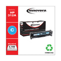 Innovera Remanufactured Cyan Toner, Replacement for 312A (CF381A), 2,700 Page-Yield (M476C)