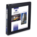 Avery Framed View Heavy-Duty Binders, 3 Rings, 1" Capacity, 11 x 8.5, Black (68054)