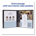 Avery Framed View Heavy-Duty Binders, 3 Rings, 2" Capacity, 11 x 8.5, White (68036)