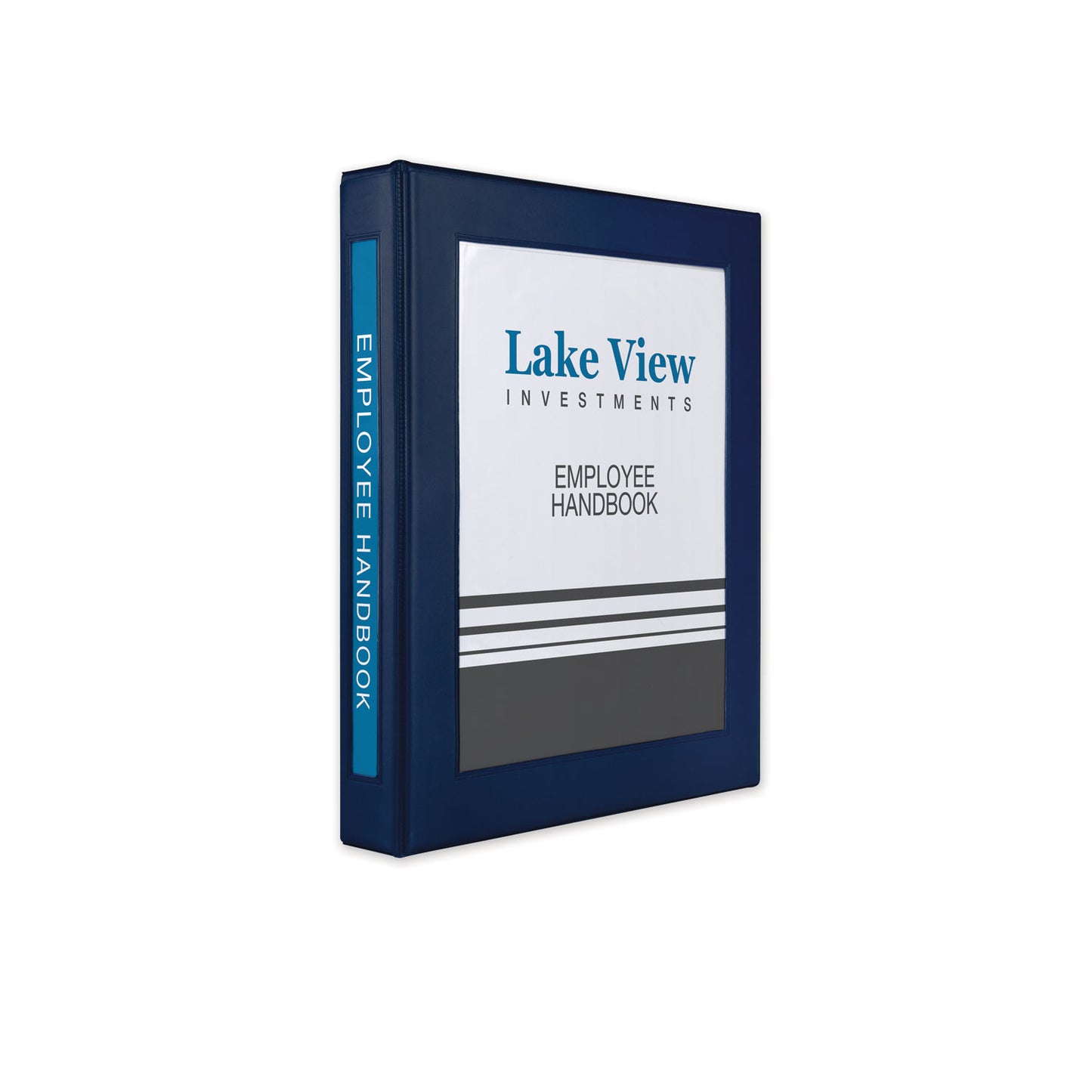 Avery Framed View Heavy-Duty Binders, 3 Rings, 1" Capacity, 11 x 8.5, Navy Blue (68055)