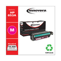 Innovera Remanufactured Magenta Toner, Replacement for 653A (CF323A), 16,500 Page-Yield