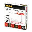 Scotch ATG Adhesive Transfer Tape Roll, Permanent, Holds Up to 0.5 lbs, 0.75" x 36 yds, Clear (92434)