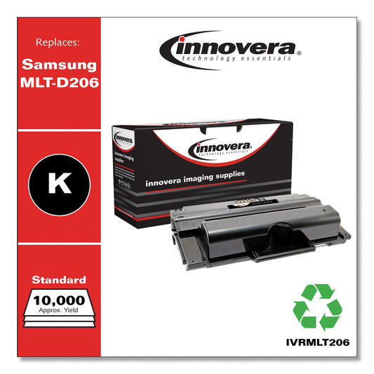 Innovera Remanufactured Black Toner, Replacement for MLT-D206L, 10,000 Page-Yield (MLT206)