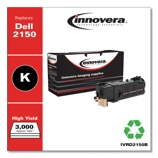 Innovera Remanufactured Black High-Yield Toner, Replacement for 331-0719, 3,000 Page-Yield (D2150B)