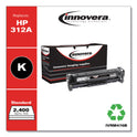 Innovera Remanufactured Black Toner, Replacement for 312A (CF380A), 2,400 Page-Yield (M476B)