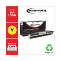 Innovera Remanufactured Yellow Toner, Replacement for 130A (CF352A), 1,000 Page-Yield (M177Y)