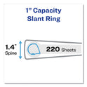 Avery Heavy-Duty View Binders, 3 Rings, 1" Capacity, 11 x 17, White (72124)