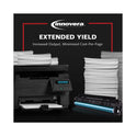 Innovera Remanufactured Black High-Yield Toner, Replacement for 508X (CF360X), 12,500 Page-Yield
