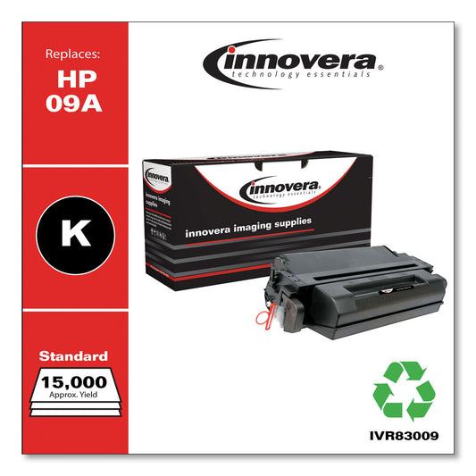 Innovera Remanufactured Black Toner, Replacement for 09A (C3909A), 15,000 Page-Yield (83009)