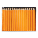 Dixon Golf Wooden Pencils, 2.2 mm, HB (#2), Black Lead, Yellow Barrel, 144/Box (14998)