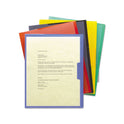 Smead Organized Up Poly Opaque Project Jackets, Letter Size, Assorted Colors, 5/Pack (85740)