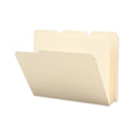 Smead Poly Manila Folders, 1/3-Cut Tabs: Assorted, Letter Size, Manila, 12/Pack (10510)