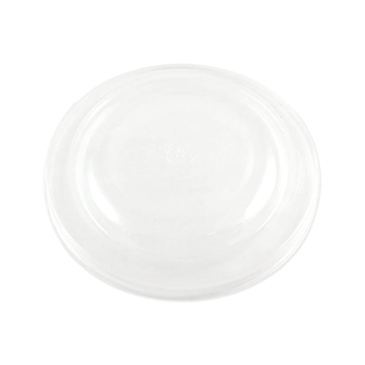 World Centric PLA Lids for Fiber Bowls, 7.5" Diameter x 1"h, Clear, Plastic, 300/Carton (BOLCS24)