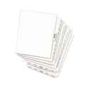 Avery-Style Preprinted Legal Bottom Tab Divider, 26-Tab, Exhibit I, 11 x 8.5, White, 25/PK (11948)