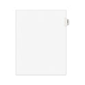 Avery-Style Preprinted Legal Side Tab Divider, 26-Tab, Exhibit B, 11 x 8.5, White, 25/Pack, (1372) (01372)