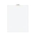 Avery-Style Preprinted Legal Bottom Tab Divider, 26-Tab, Exhibit C, 11 x 8.5, White, 25/PK (11942)