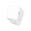 Avery-Style Preprinted Legal Bottom Tab Dividers, 26-Tab, Exhibit O, 11 x 8.5, White, 25/Pack (12388)