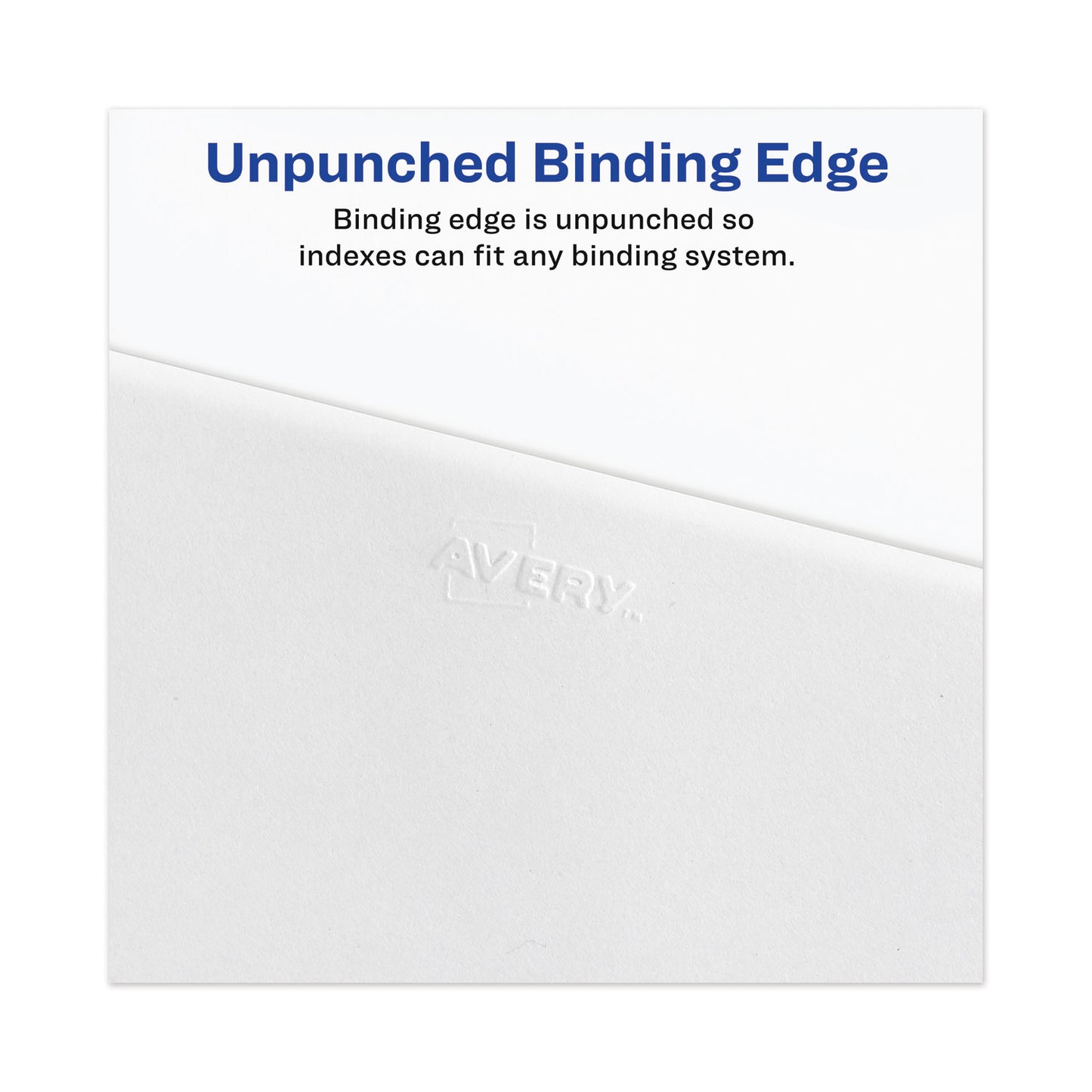 Avery-Style Preprinted Legal Side Tab Divider, 26-Tab, Exhibit B, 11 x 8.5, White, 25/Pack, (1372) (01372)