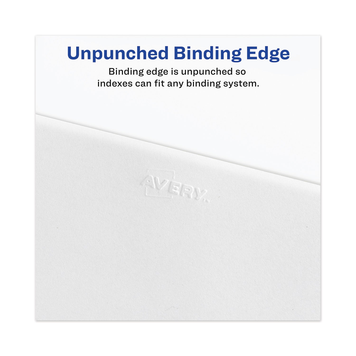 Avery-Style Preprinted Legal Side Tab Divider, 26-Tab, Exhibit B, 11 x 8.5, White, 25/Pack, (1372) (01372)