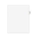 Avery-Style Preprinted Legal Side Tab Divider, 26-Tab, Exhibit C, 11 x 8.5, White, 25/Pack, (1373) (01373)