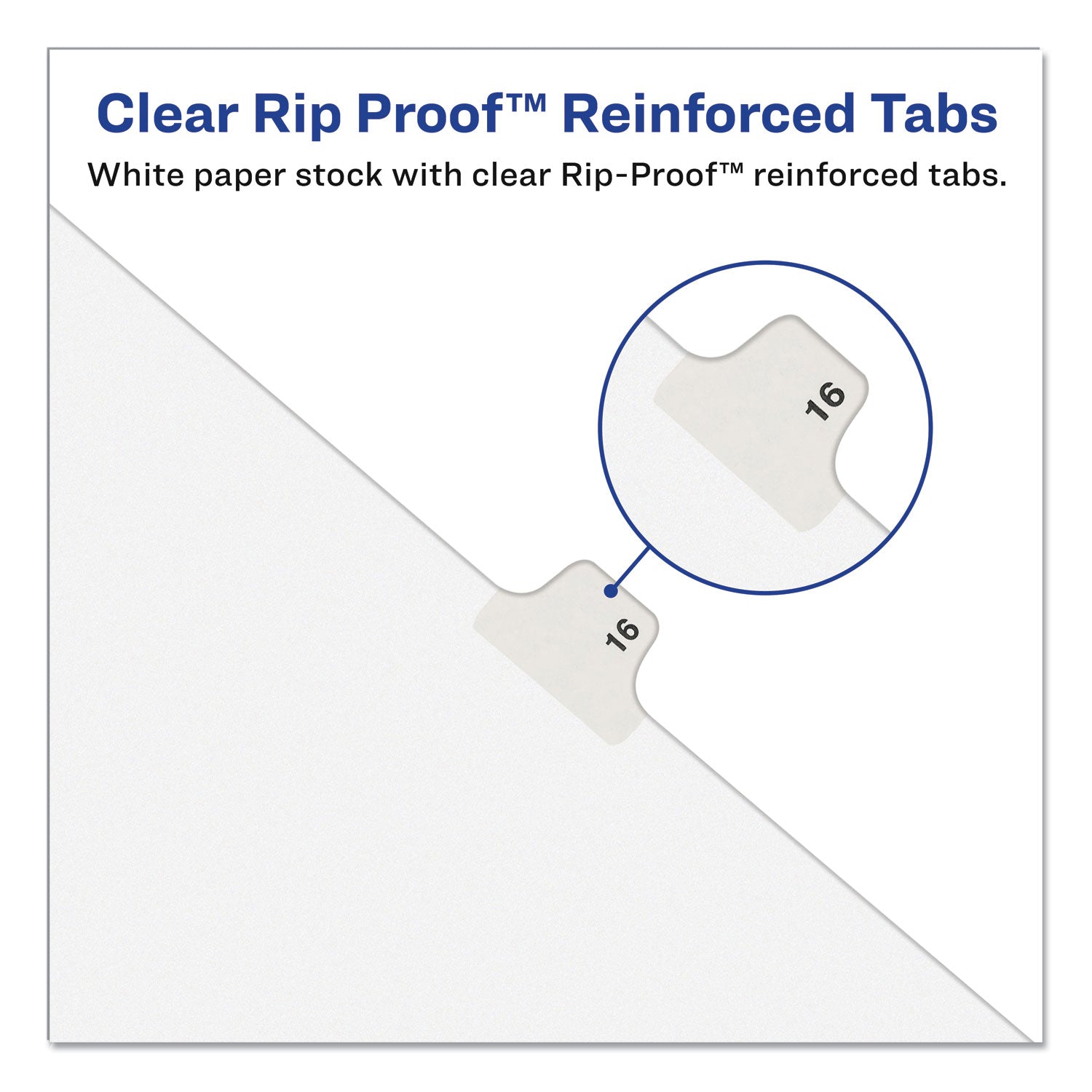 Avery-Style Preprinted Legal Bottom Tab Divider, 26-Tab, Exhibit D, 11 x 8.5, White, 25/PK (11943)