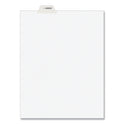Avery-Style Preprinted Legal Bottom Tab Divider, 26-Tab, Exhibit I, 11 x 8.5, White, 25/PK (11948)