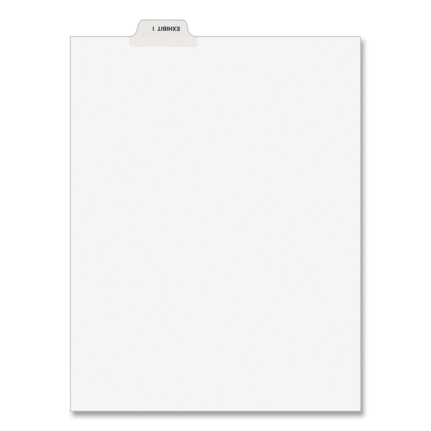 Avery-Style Preprinted Legal Bottom Tab Divider, 26-Tab, Exhibit I, 11 x 8.5, White, 25/PK (11948)