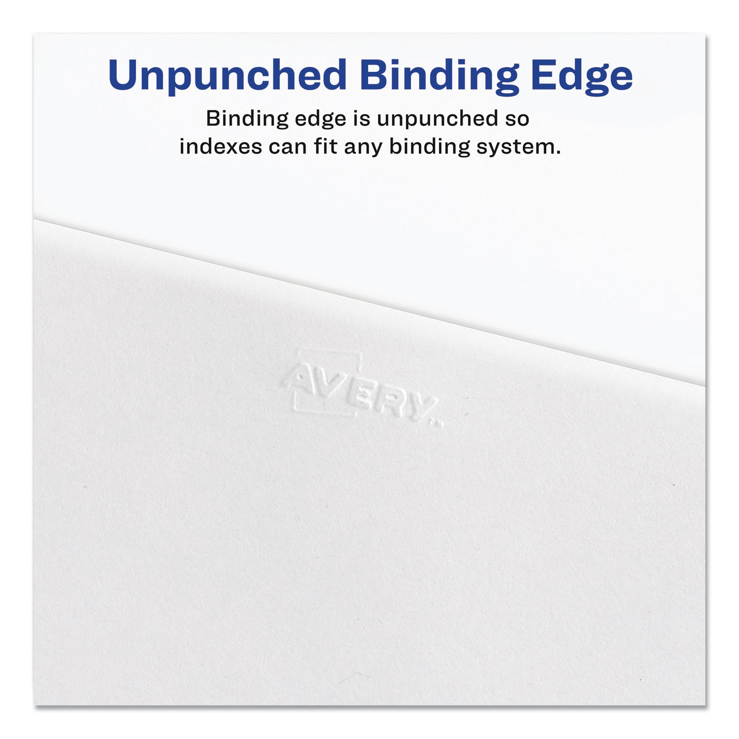 Avery-Style Preprinted Legal Bottom Tab Divider, 26-Tab, Exhibit F, 11 x 8.5, White, 25/PK (11945)