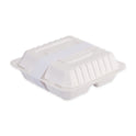 Hoffmaster Peel and Seal Tamper Evident Food Container Bands, 1.5" x 24", White, Paper, 2,500/Carton (883173)