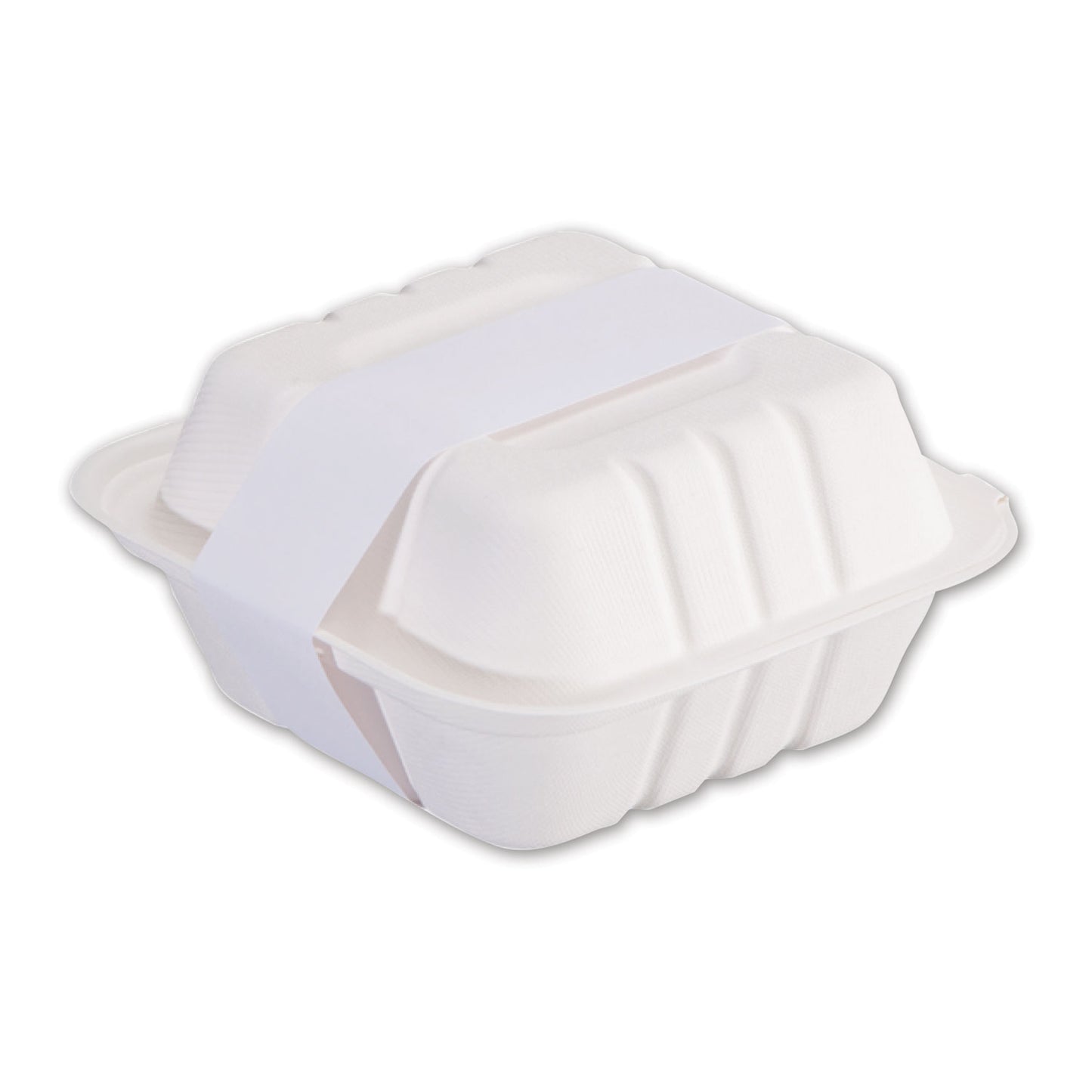 Hoffmaster Peel and Seal Tamper Evident Food Container Bands, 1.5" x 24", White, Paper, 2,500/Carton (883173)