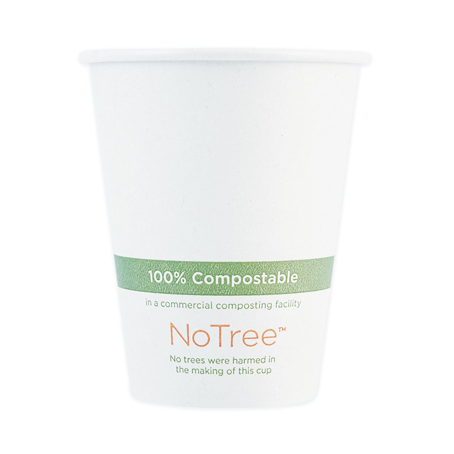 World Centric NoTree Paper Hot Cups, 4 oz, Natural, 1,000/Carton (CUSU4)