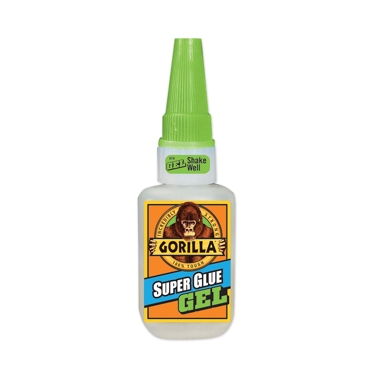 Gorilla Super Glue Gel, 0.53 oz, Dries Clear (7600101)