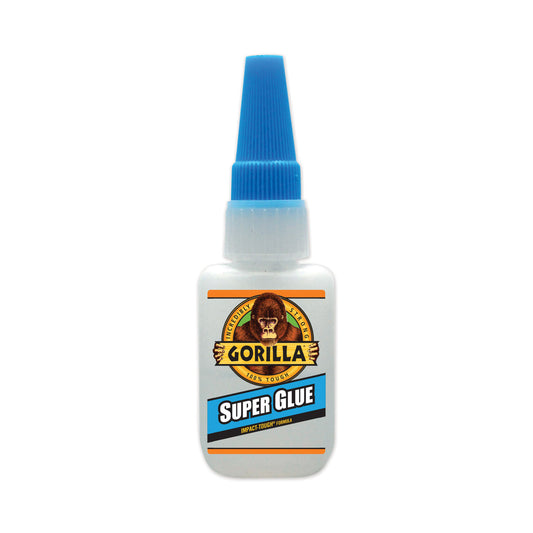 Gorilla Super Glue, 0.53 oz, Dries Clear (7805003)