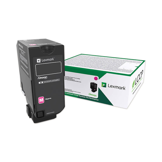 Lexmark 74C00MG Return Program Toner, 3,000 Page-Yield, Magenta