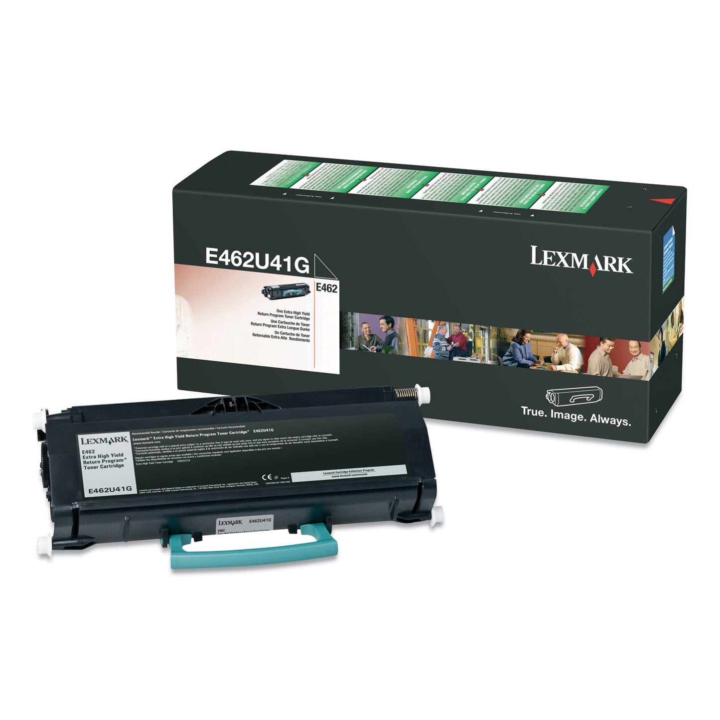 Lexmark E462U41G Return Program Extra High-Yield Toner, 18,000 Page-Yield, Black