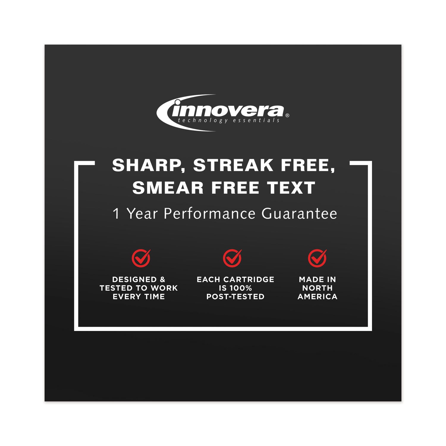 Innovera Remanufactured Black Ink, Replacement for 02 (C8721WN), 660 Page-Yield
