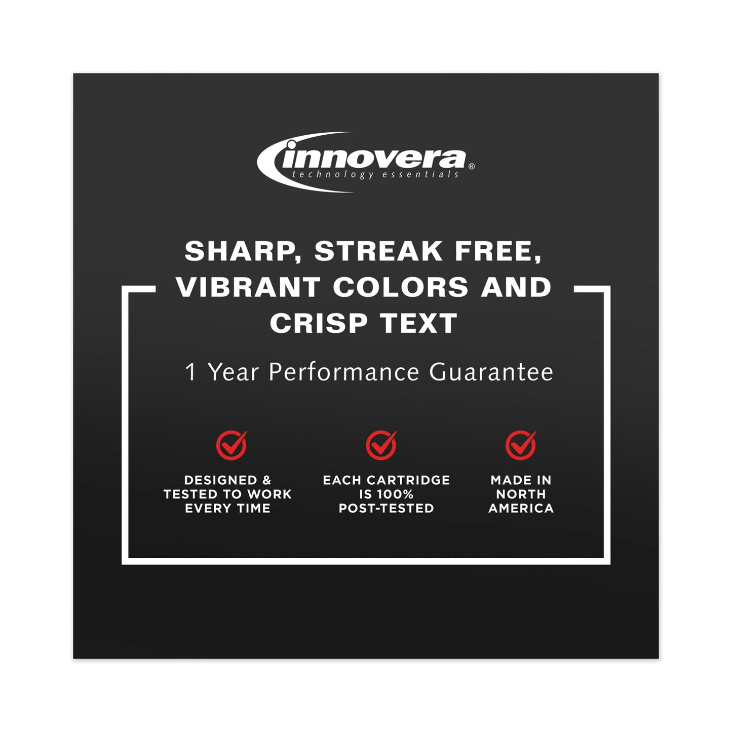 Innovera Remanufactured Black High-Yield Ink, Replacement for 98 (C9364A), 400 Page-Yield (9364WN)