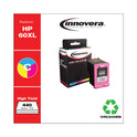 Innovera Remanufactured Tri-Color High-Yield Ink, Replacement for 60XL (CC644WN), 440 Page-Yield