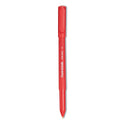 Paper Mate Write Bros. Ballpoint Pen, Stick, Medium 1 mm, Red Ink, Red Barrel, Dozen (3321131C)