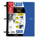 Five Star FLEX Notebook, 5-Subject, Medium/College Rule, Randomly Assorted Cover Color, (150) 11 x 8.5 Sheets (08128)