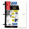 Five Star FLEX Notebook, 5-Subject, Medium/College Rule, Randomly Assorted Cover Color, (150) 11 x 8.5 Sheets (08128)