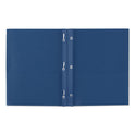 Avery Two-Pocket Folder, Prong Fastener, 0.5" Capacity, 11 x 8.5, Dark Blue, 25/Box (47975)