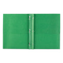 Avery Two-Pocket Folder, Prong Fastener, 0.5" Capacity, 11 x 8.5, Green, 25/Box (47977)