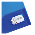 Avery Plastic Two-Pocket Folder, 20-Sheet Capacity, 11 x 8.5, Translucent Blue (47811)