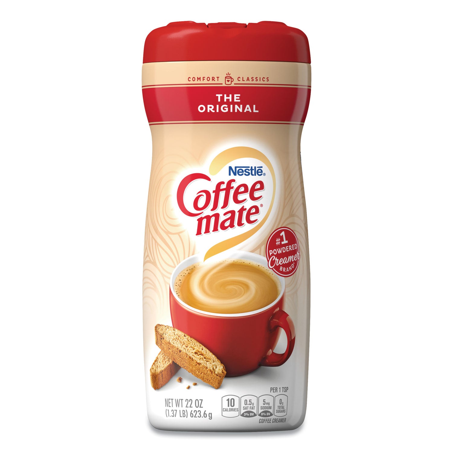 Coffee-mate Original Powdered Creamer, 22oz Canister (30212)