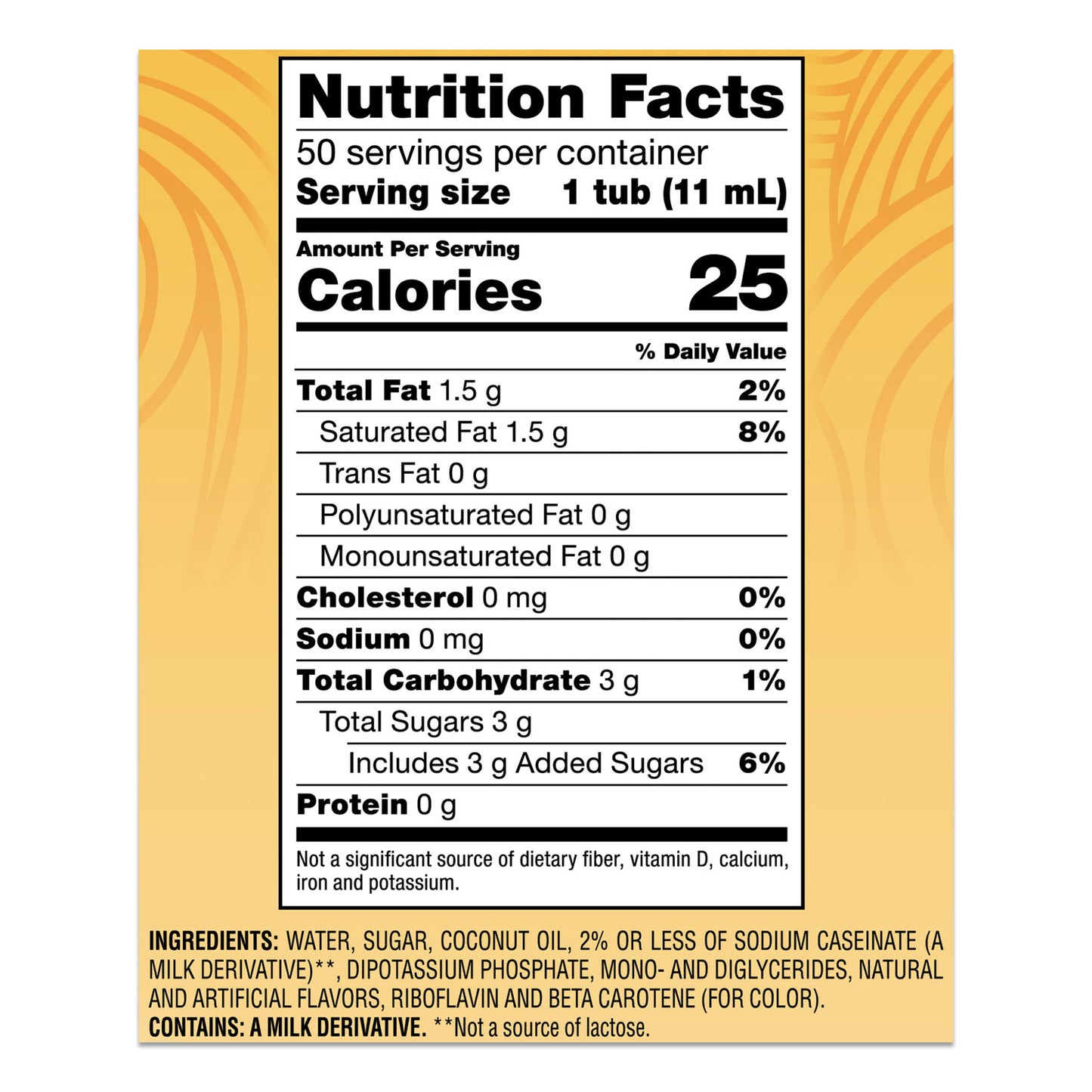 Coffee-mate Liquid Coffee Creamer, Hazelnut, 0.38 oz Mini Cups, 50/Box (35180BX)