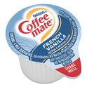 Coffee-mate Liquid Coffee Creamer, French Vanilla, 0.38 oz Mini Cups, 50/Box, 4 Boxes/Carton, 200 Total/Carton (35170CT)