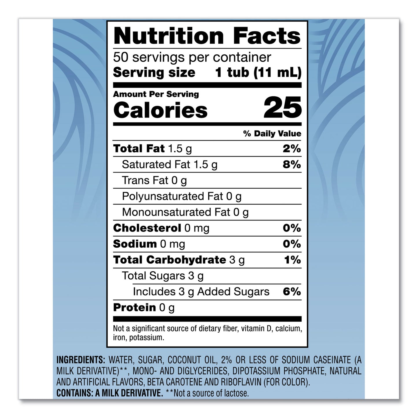 Coffee-mate Liquid Coffee Creamer, French Vanilla, 0.38 oz Mini Cups, 50/Box (35170BX)